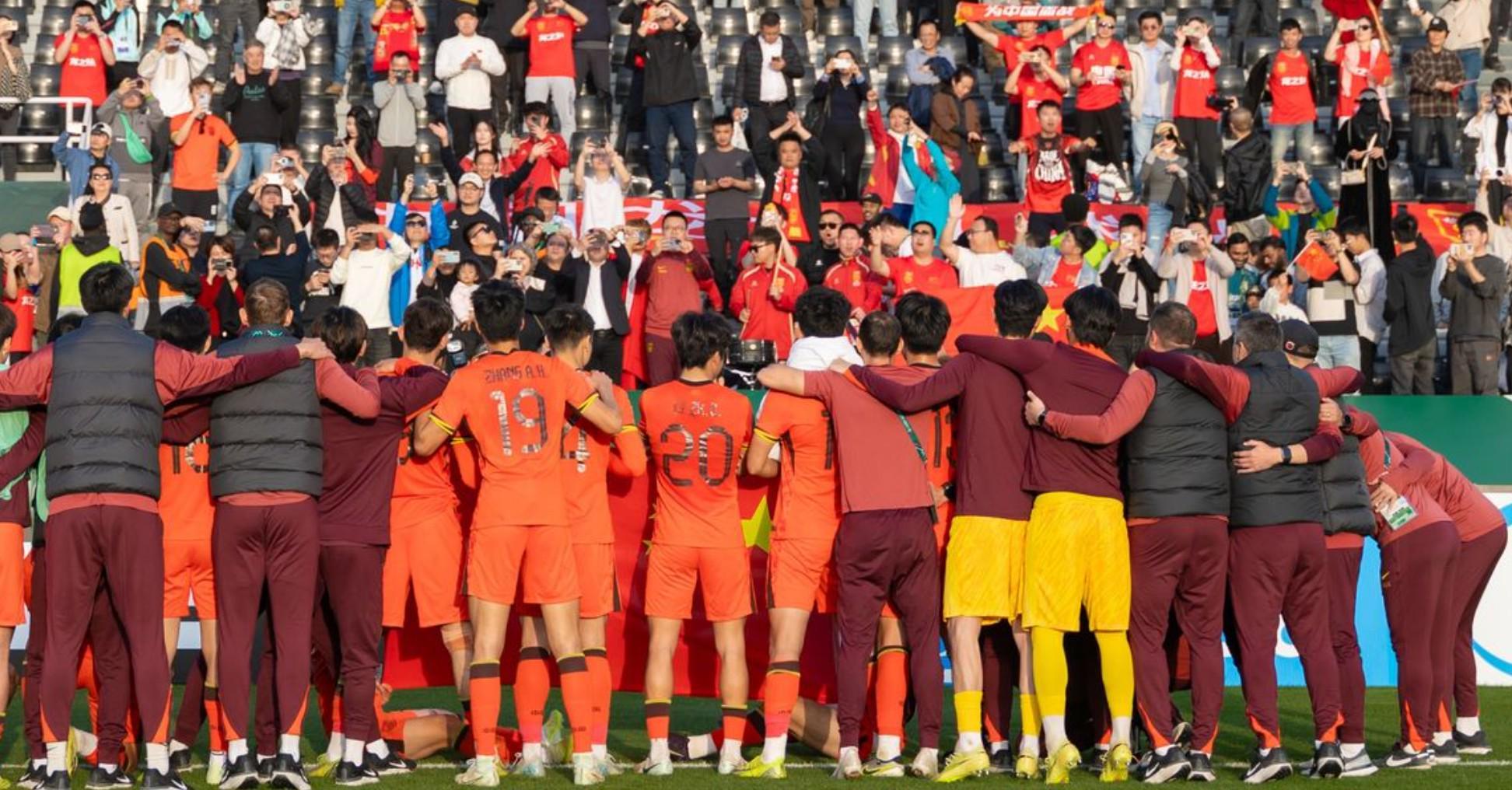 博鱼体育登录入口-北青：U23男足抵达吉达后仅做恢复和散步；大概率会加练点球