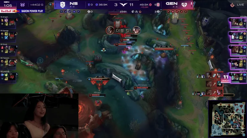 博鱼体育app下载-GEN 2-0 NS：Chovy梅尔统治全场，GEN运营压制轻取NS